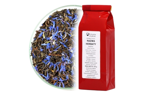 Herbata Czarna Earl Grey Blue Boy (OT) (50g) Niebieski Chaber Bławatek !